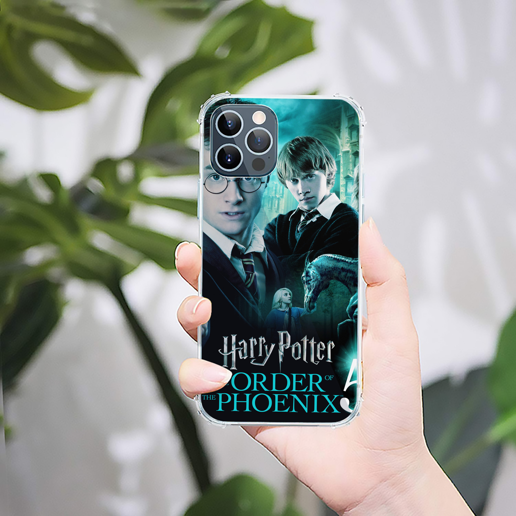 （画像用） Harry Potter ハリー・ポッターシリーズ 【iPhone 12シリーズ対応】透明スマホケース（クリアソフトケース）